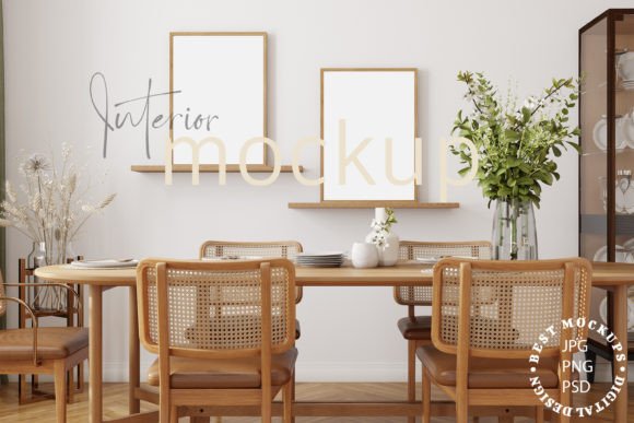 Download Mock Up Frame Interior Dinig Room - 210 - Interior Collection