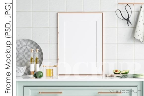 Download Kitchen Interior Frame Mockup - Interior Collection