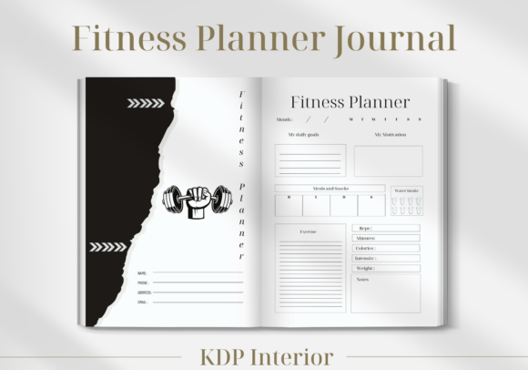 Download Fitness Planner | KDP Interior - Interior Collection