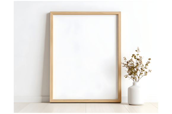 Download Wooden Frame Art Display, PSD Art Mockup - Art mockup Collection