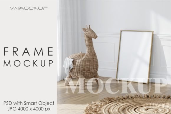 Download Mockup Frame in Kids Room Interior - Interior Collection