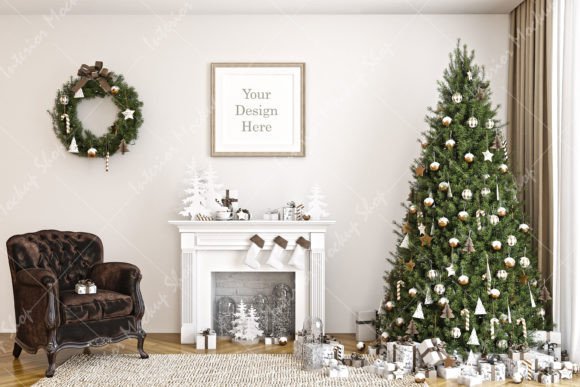 Download Mockup in Interior Christmas - 1326 - Interior Collection