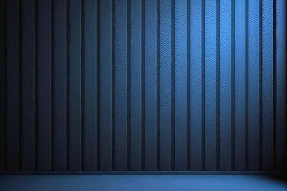 Download Blue Interior Wall_blue Curtain Inside - Interior Collection