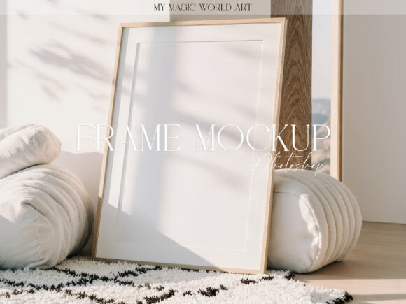 Download Interior Frame Mockup for Art Prints - Interior Collection