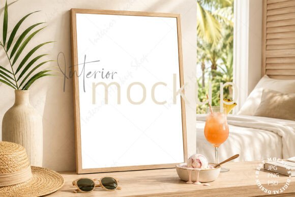 Download Frame Mockup Summer Interior - 621 - Interior Collection