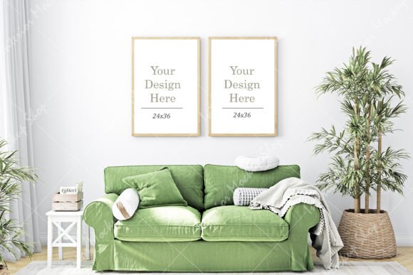Download Frame Mockup in Modern Interior Room - Interior Collection