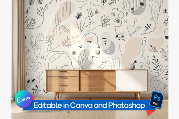 Download Surface Pattern Interior Mockup - Interior Collection