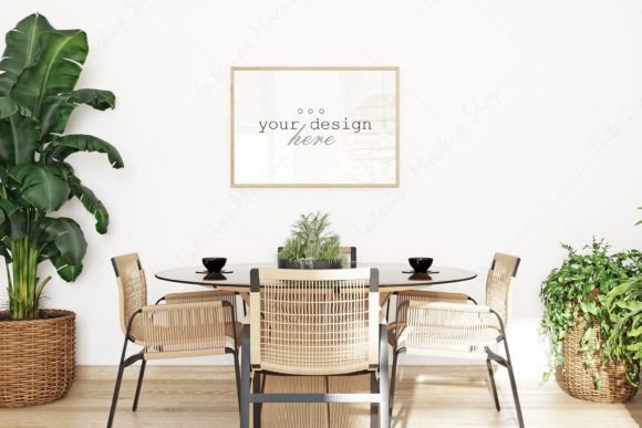 Download Frame Mockup in Interior - 1611 - Interior Collection