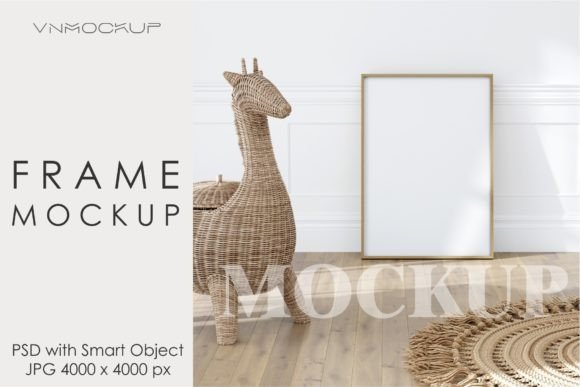 Download Mockup Frame in Kids Room Interior - Interior Collection