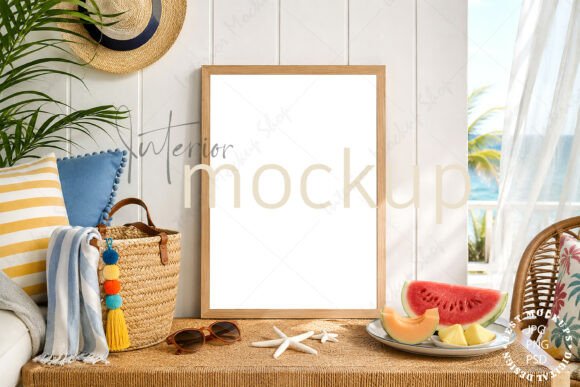 Download Frame Mockup Summer Interior - 619 - Interior Collection