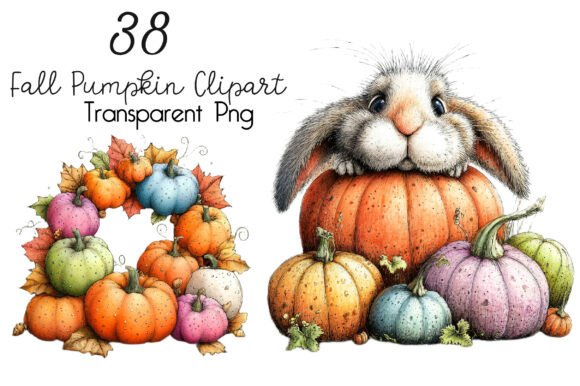Download Whimsical Fall Pumpkin Clipart - Fall pumpkin clipart Collection